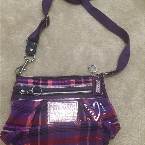 Coach poppy cross body purse - Picture 2 of 3